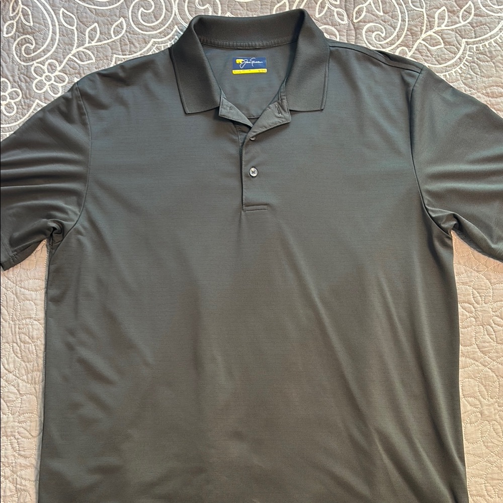 Men’s Jack Nicklaus Gray Golf Polo